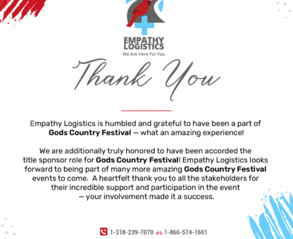 GODS COUNTRY EMPATHY LOGISTICS